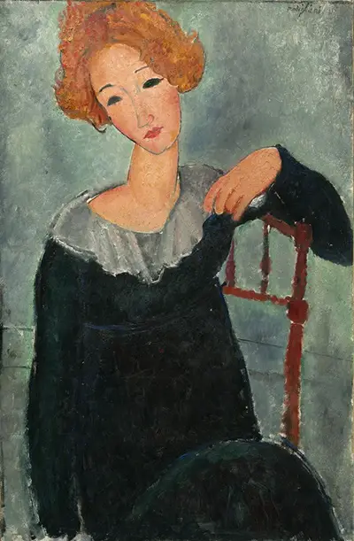 Woman with Red Hair Amedeo Modigliani